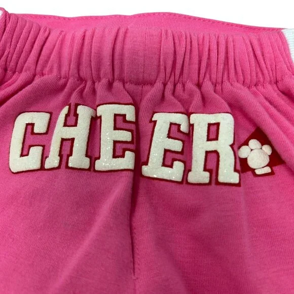 Build-A-Bear Cheerleading Outfit Pink & White Top & Shorts For Stuffed Animals - Picture 11 of 12
